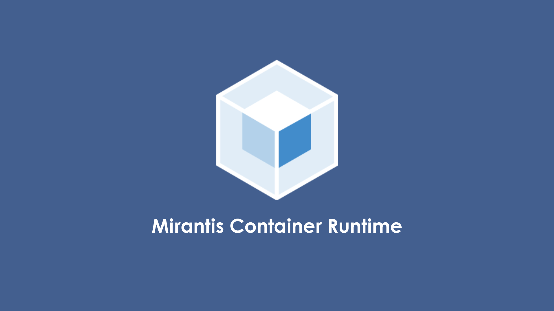 Mirantis Container Runtime | Best price available | BI2run