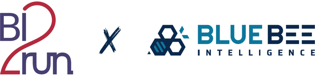 BlueBee X BI2run Logo