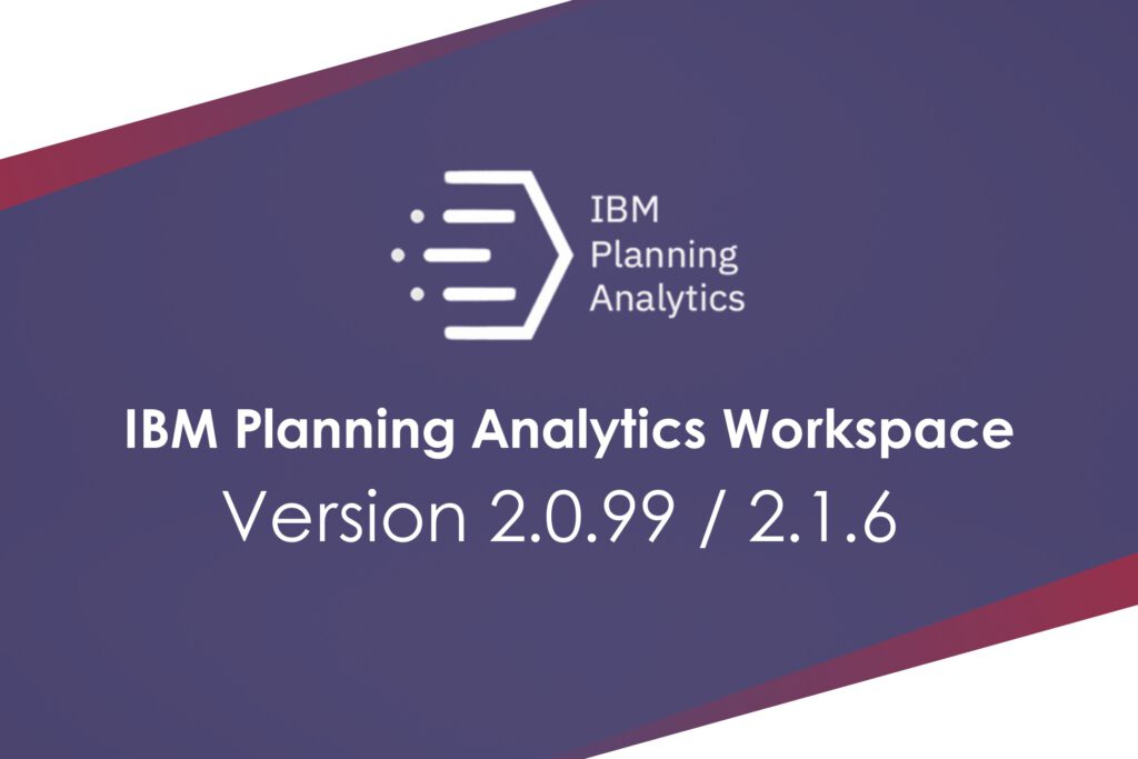 BI2run - Planning Analytics Workspace 2.1.6