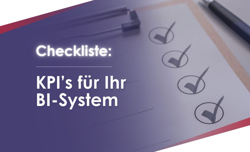 BI2run - Checkliste KPIs BI-System