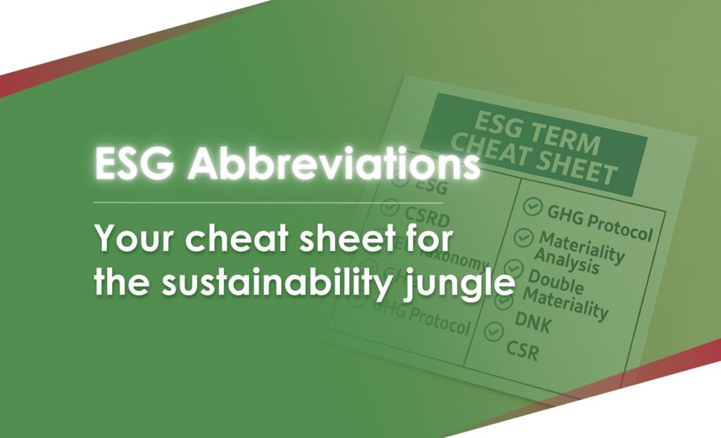 BI2run - esg abbreviations