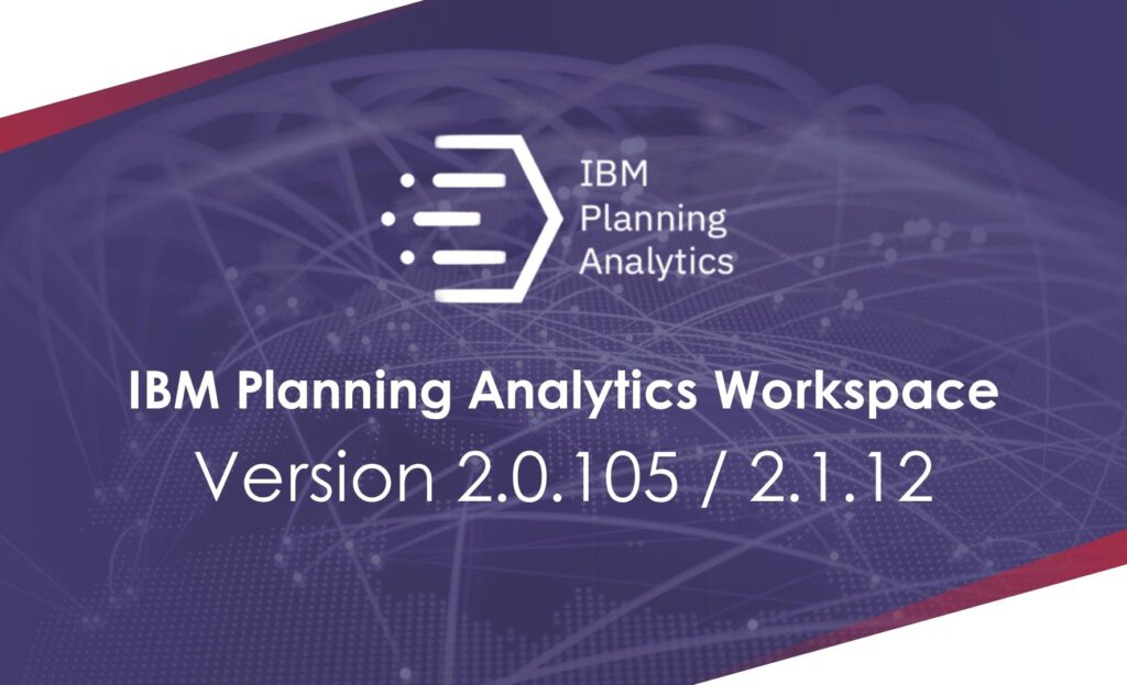 BI2run - Planning Analytics Workspace 2.0.105 2.1.12