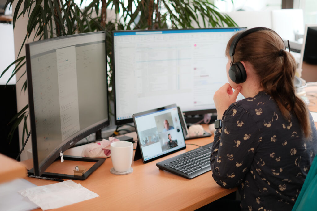 BI2run - Nahaufnahme Computer