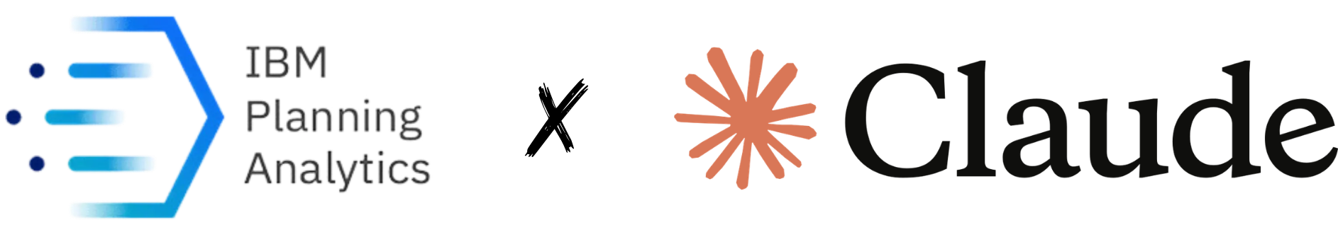 IBM Planning Analytics x Claude Logo
