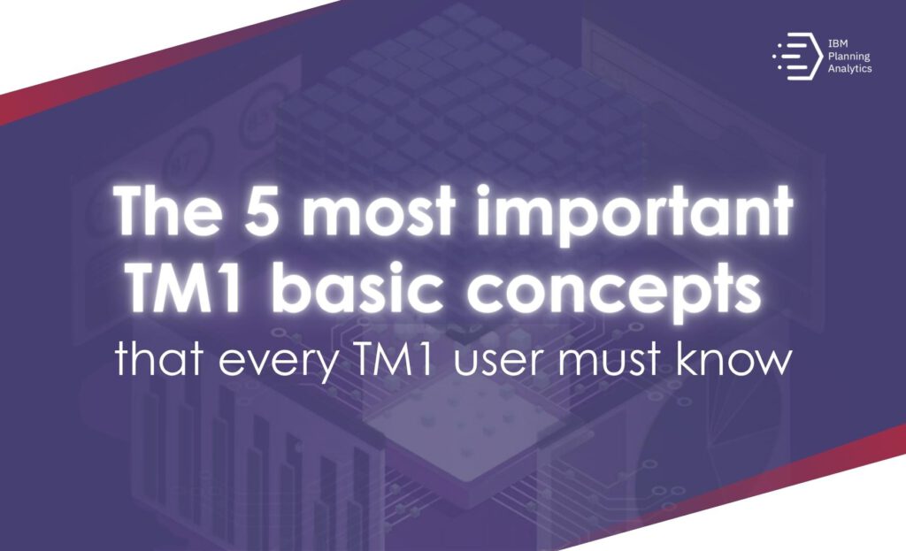 BI2run - TM1 basic concepts
