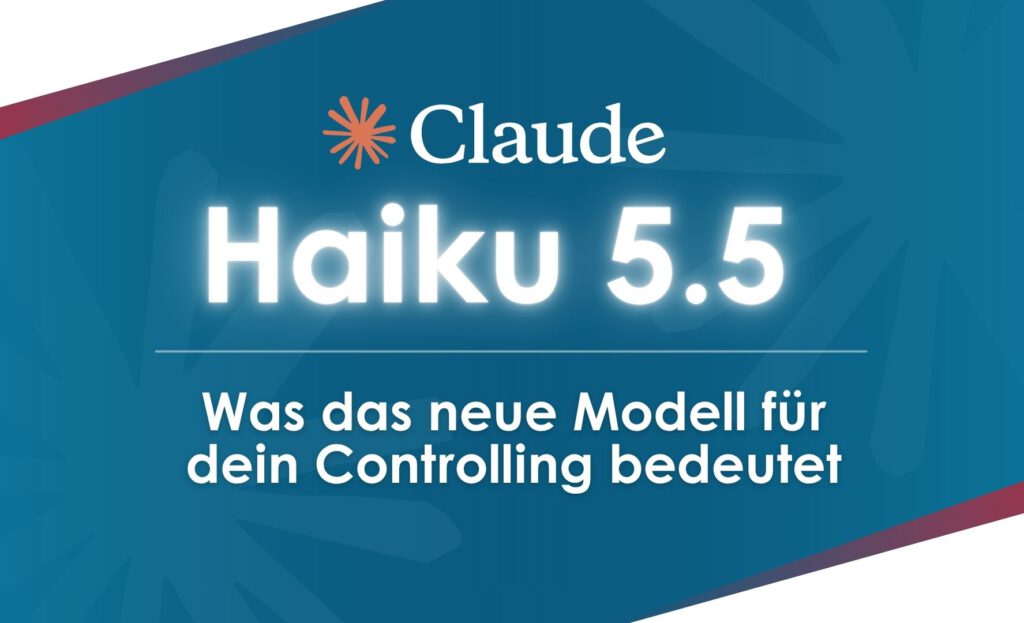 Claude Haiku 5.5 für Controlling